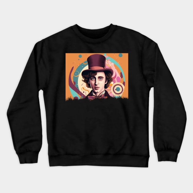 Willy Wonka Crewneck Sweatshirt by Pixy Official